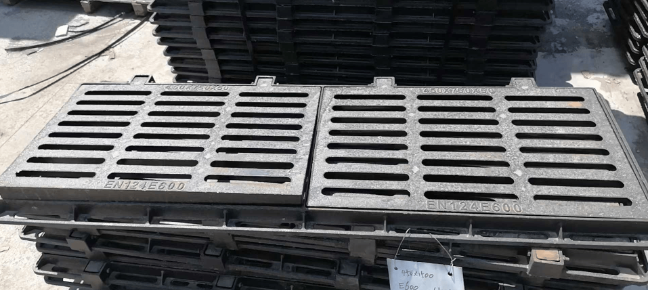 屏南球墨铸铁连体双篦展示